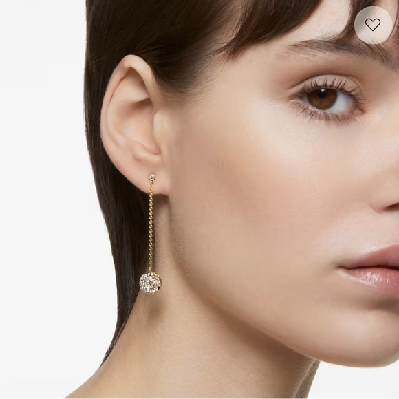 New SWAROVSKI pendent earrings Original price $145 with 2 Boxes - Picture 2 of 5